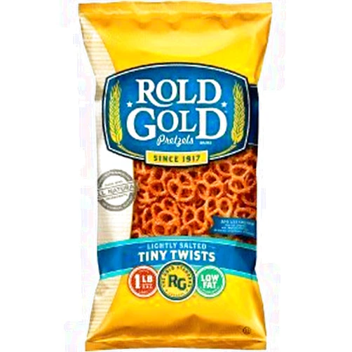 Rold Gold Lightly Salted Tiny Twists Pretzels, 16 oz