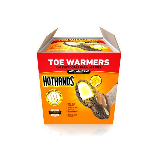 HotHands Toe Warmers - Long Lasting, Odorless, Air Activated - Up to 8 Hours of Heat - 20 Pair