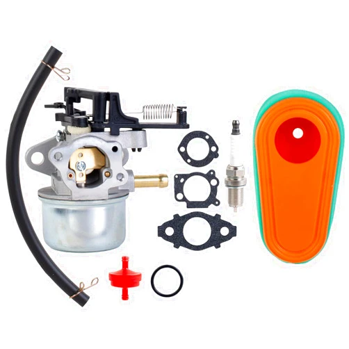 ModParts Carburetor for Briggs & Stratton 591137, 590948, 796608, 590780, 593380 Carbs & 110P02, 110P05 Engines Troy-Bilt 020568, 020676 Pressure Washers (Carb Kit + Spark Plug & Air Filter)