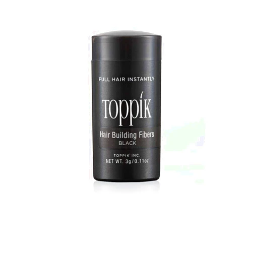 Toppik Hair Building Fibers, 3g Fill In Fine or Thinning Hair Instantly Thicker, Fuller Looking Hair 9 Shades for Men Women