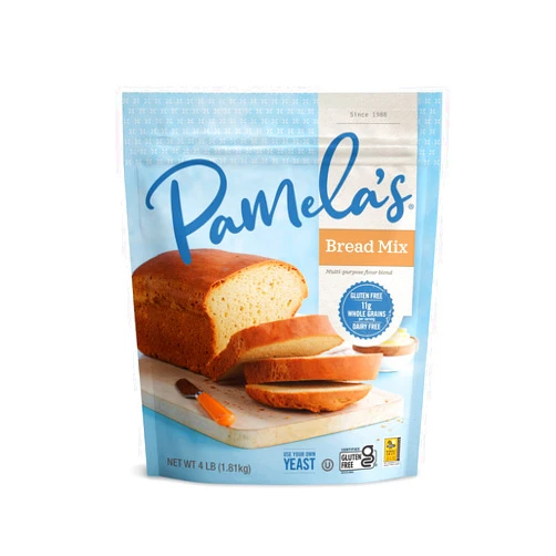 Pamela's Products Gluten-free Bread Mix, 4-Pound Bags (Pack of 3)
