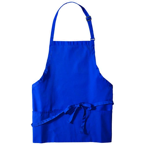 Uncommon Threads Unisex Adjustable 3 Pocket Restaurant Bib Apron