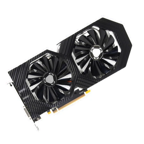 Sxhlseller RX590 Graphics Card 8GB GDDR5 256bit, PCI Express 3.0 X16, 3D API, Dual Fan Quiet Fast Heat Dissipation Game Graphics Card for Desktop Computer