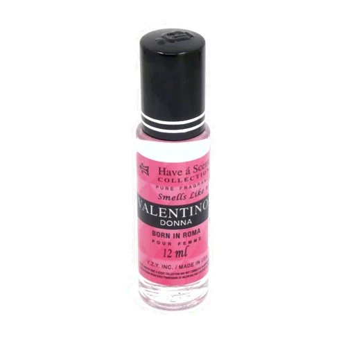 CEROD Impression Perfume Scents Roll-On 12ml Eau de Parfum for Women - Luxury Fragrance, Travel Size/Carry on, Long Lasting On-The-Go Scent (Valentino Donna)