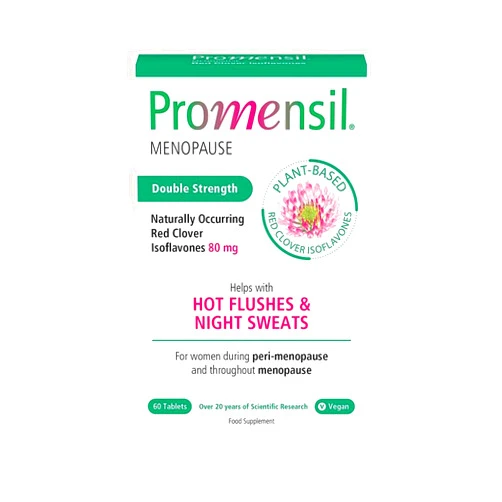 Promensil Menopause | Double Strength Starter | Red Clover | Isoflavones | 80mg | 60 Tablets