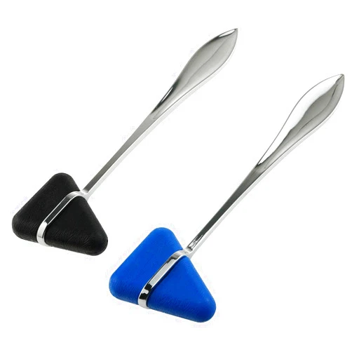 E-outstanding Taylor Hammer 2PCS 18mm Taylor Tomahawk Reflex Hammer with Black/Blue Head for Neurological Examination
