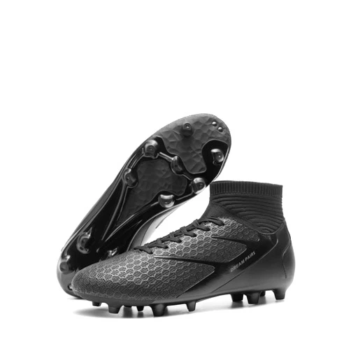 DREAM PAIRS Men's High-Tops Soccer Cleats Lace-Up Adult Football Shoes Lightweight Professional Athletic Training Soccer Shoes