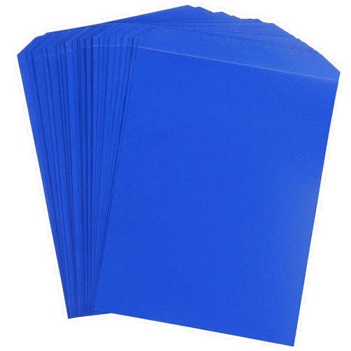 Feifeiya 200 Pack Blue Manuscript Covers Letter Size Business Report Covers Will Cover 9 x 12.5 Inch Top Bound Manuscript Covers for Legal and Business Documents