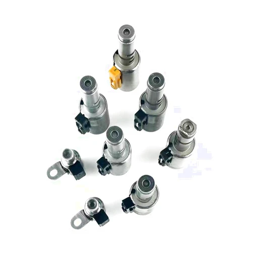 QSDJLM 09G TF-60SN/TF60SN 6-speed Trans Solenoid set 8Pcs For V-W Aud-i Mini 2003-On