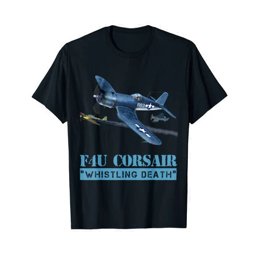 Aviation Buff, Military Aircraft T-shirt's F4U Corsair. 