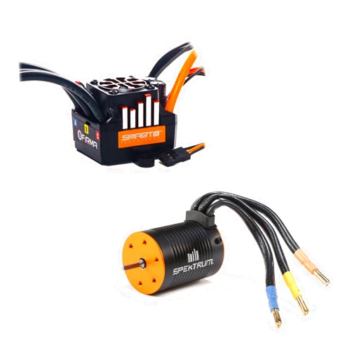 Spektrum Firma 100A Brushless Smart ESC / 6500Kv Sensorless Motor Combo: No-Prep, SPMXSEMC13