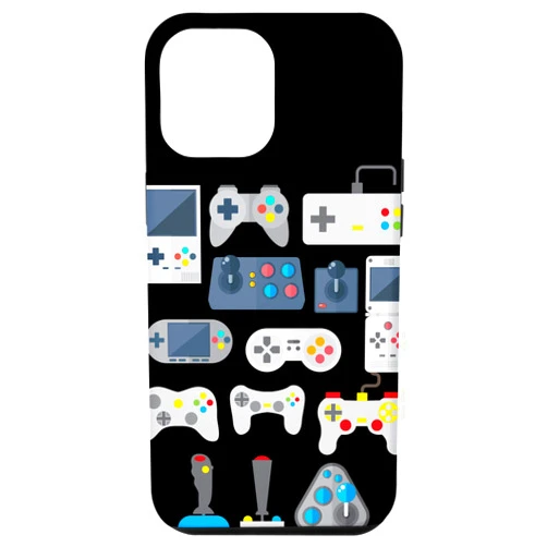 VepaDesigns Gaming iPhone 12 Pro Max Video Game Controller Console Handheld Gaming Gamer Gifts Case