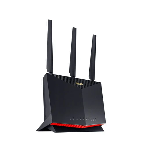 ASUS RT-AX86U Pro (AX5700) Dual Band WiFi 6 Extendable Gaming Router, 2.5G Port, Gaming Port, Mobile Game Mode, Port Forwarding, Subscription-free Network Security, VPN, AiMesh Compatible