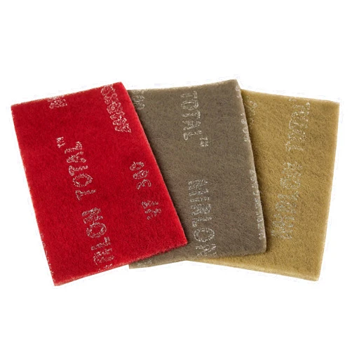 Mirka Mirlon Total Scuff Handsanding Pad non-woven/Assortement Very Fine 360 & Ultra Fine 1500 & Micro Fine 2500 2500/3 pieces / 4.5