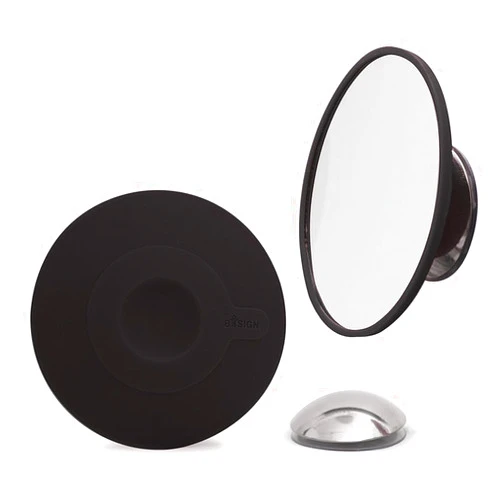 Bosign Cosmetic Mirror 10 x Magnification with Magnetic Extension Bar, Black