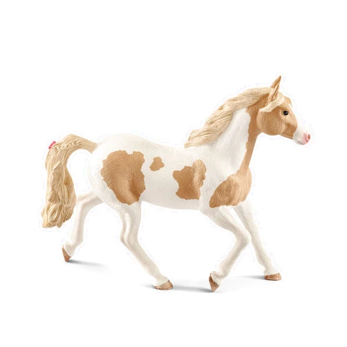 Schleich Horse Club, Realistic Horse Toys for Girls and Boys Paint Horse Mare Spotted Horse Toy, Ages 5+