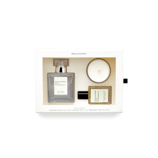 Maison Louis Marie - No.04 Bois de Balincourt Luxury 3-Piece Gift Set | Premium Clean Beauty + Non-Toxic Fragrance