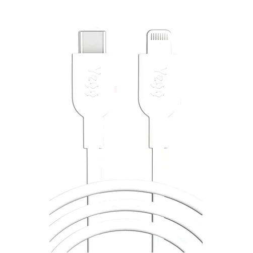 Yegg USB C to Lightning Cable MFi Certified Power Cable & Sync for iPhone 13 13 Pro 12 Pro Max 12 11 X XS XR 8 Plus, AirPods Pro, Supports Power Delivery (Cable Only)(Soft TPE, 6.6ft/2m)