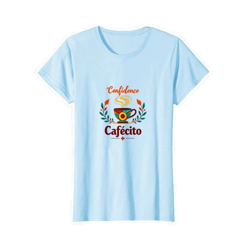 Mademark Mexican Shirts for Women - Cafecito and Confidence Sunflower T-Shirt