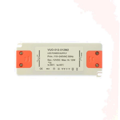 BARETHE Led Driver Transformer 12w Dc 12V Output 1A Power Adapter Supply for Led Lamp Led Bulb Strip Downlight Indoor Lighting