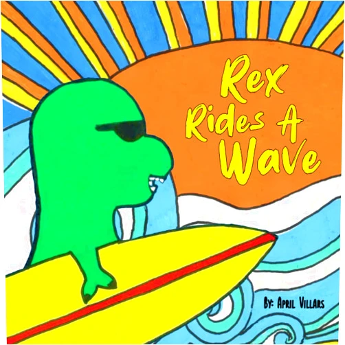 April Villars,Christy Brunken Rex Rides A Wave