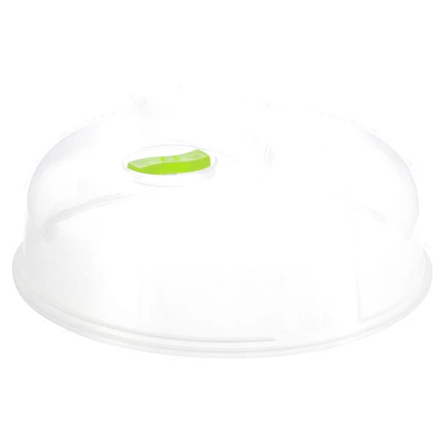 RamPro Microwave Cover for Food, Microwave Splatter Proof Plate Guard, Microwave Lid Food Cover for Microwave Oven with Steam Vents, Clear Dishwasher Safe BPA Free Plastic, 10 Inch – By RamPro