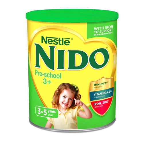Nido Nestle Nido 3+ Toddler Powdered Milk Beverage, 1.76 Pound (Pack of 6)