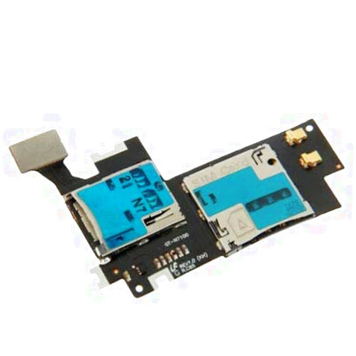 ZHANGJIALI JIALIZ Mobile Accessories Card Holder Adapter Socket Mobile Phone Card Flex Cable for Galaxy Note II / N7100