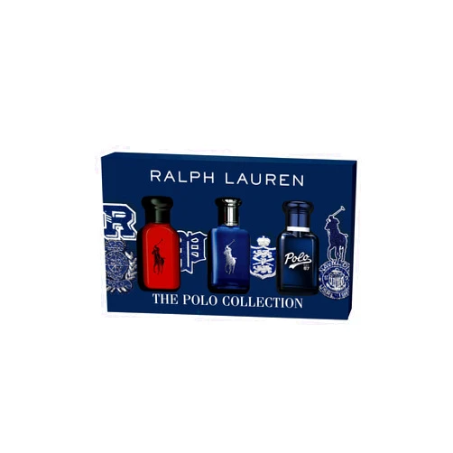 RALPH LAUREN FRAGRANCES World of Polo Men's Cologne Gift Set - Polo Red, Polo Blue, & Polo 67 - Eau de Toilette - 3-Piece Gift Set - Travel Size - 1.3 Fl Oz Each