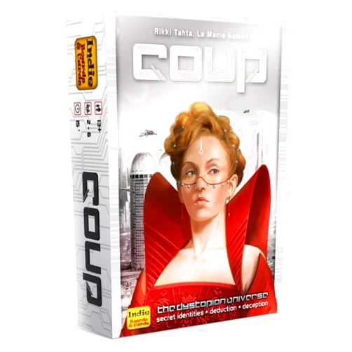 Indie Boards and Cards Coup - The Fast, Fun Bluffing Party Game for 2-6 Players. Perfect for Family Game Night with your Teens or Friends. Can you get away with your bluff? Over 1 Million copies sold!