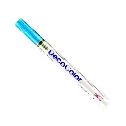 UCHIDA 140-C-10 Marvy Deco Color Extra Fine Paint Marker, Light Blue, 7.25 x 1.88 x 0.5