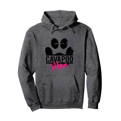 Cavapoo Hoodies Cavapoo Mom Hoodie Dog Breed Pet Lover Gift For Her, Girls Pullover Hoodie