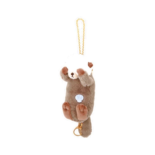 LIV HEART Livheart 97123-10 Reel Mascot, By the Neck Otter (Total Length: Approx. 5.1 inches (13 cm)), Key Holder, Keychain
