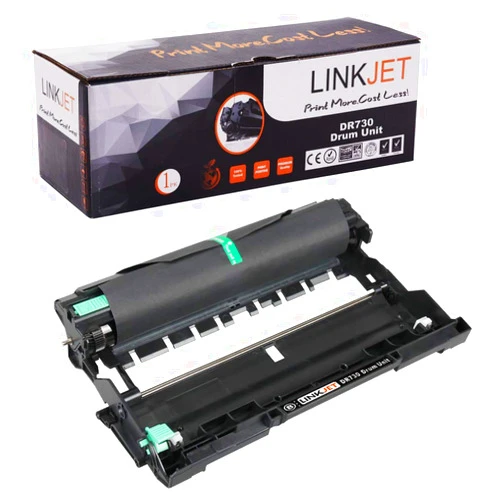 LINKJET Compatible DR760 DR730 Drum Unit Replacement for Brother DR-730 DR-760 Drum Unit for Brother HL-L2370DW HL-L2350DW HL-L2390DW HL-L2395DW HL-L2370DWXL Printer, Black 1-Pack