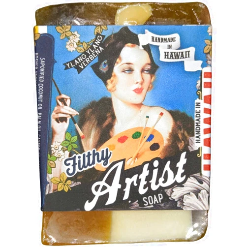 FILTHYFARMGIRL.COM Filthy Artist All Natural Ylang Ylang Soap Bar, Brown, 5 Ounce , 1 Count