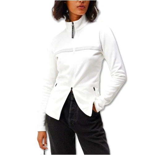 J. Lindeberg 2023 J.Lindeberg Women Promenade Mid Layer Golf Pullover White Large