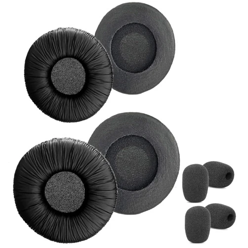 Xintronics Ear Cushions for VXI BlueParrott Headset Replacement EarPads Compatible with VXI BlueParrott B250-XTS B250-XTB250 B150 Headsets (4 Pack)