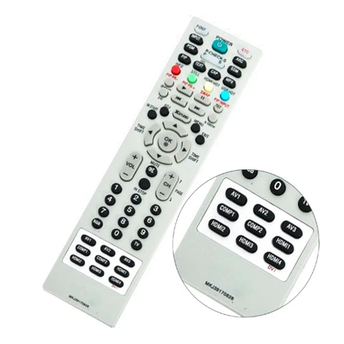 CLNCBJ New MKJ39170828 Replaced Service Remote Control Compatible with LG LED LCD TV DU-27FB32C