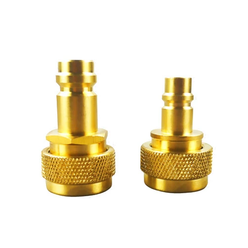 Wisepick Quick Adapter Adjustable High and Low Side Connection R134a Quick Coupler Connection to R1234yf, R134a to R1234yf Conversion Kit for AC Refrigerant