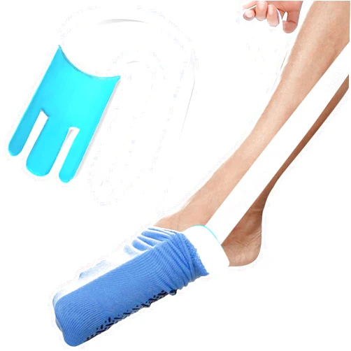 Hautllaif Sock Aid Tool,Easily Pull on Socks Without Bending, for Elderly, Disabled,Pregnant, Diabetics