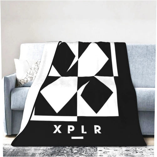 ONSMO XPLR Sam and Colby Blanket,Super Soft Comfortable Flannel Throw Blanket,Lightweight Fashion Home Printed Warm Blanket 50