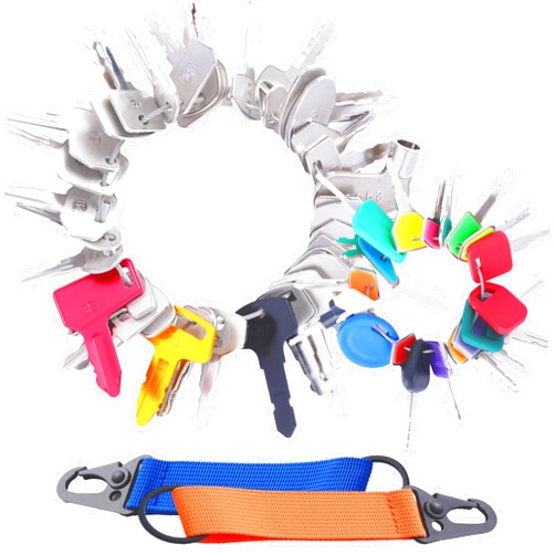 La Macaza Heavy Equipment Keys Master Set, Construction Ignition Key for Cat Caterpillar Case JD Hyster Kubota Komatsu and More