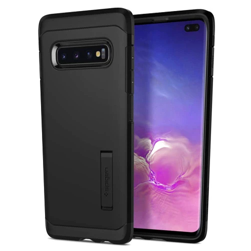 Spigen Tough Armor Designed for Samsung Galaxy S10 Plus Case (2019) - Black