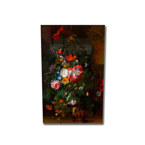 GHTYER Canvas Posters and Print Pictures Roses Binweed Poppies And Other Flowers (1680) Art Print Poster Painting Museum Quality Art Home Wall Decor Home Wall Decoration for Bedroom Kitchen and Office 12x18inch without Frame