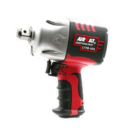 AIRCAT Pneumatic Tools 1778-VXL 3/4-Inch Vibrotherm Drive Composite Impact Wrench : Ergonomic Impact Wrench : Compact & Low Weight Pneumatic Power Tool