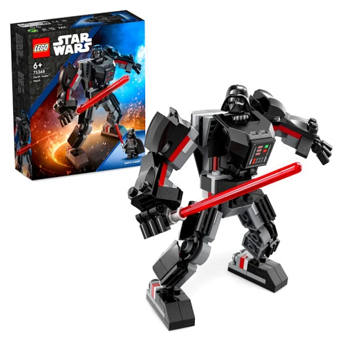 LEGO Star Wars Darth Vader's Mecca, Buildable Action Figure with Articulated Pieces, Cabin for Minifigure, Red Laser Sword, Collectible Toy for Boys and Girls Ages 6+ 75368