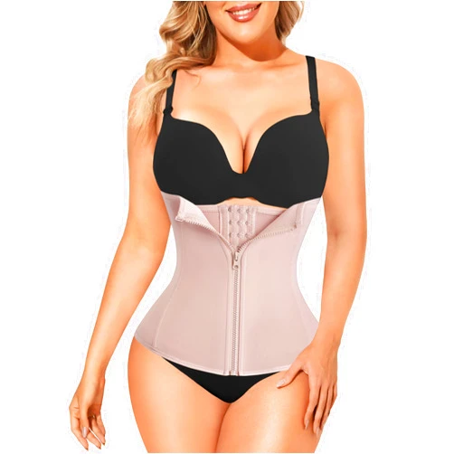 LODAY Waist Trainer Corset for Women Tummy Control Sport Workout Body Shaper Black