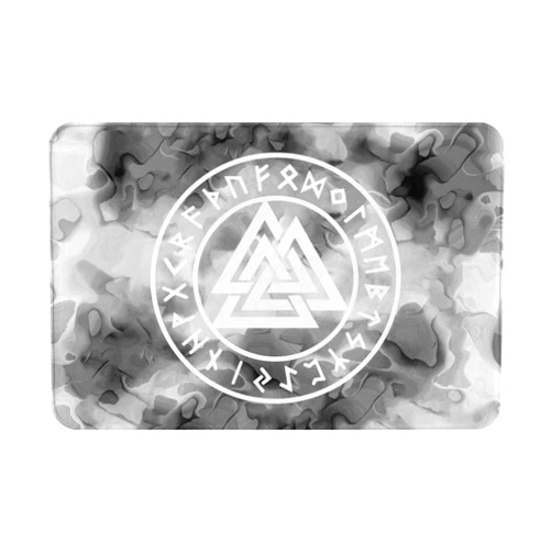 Zaclay Viking Age Symbol Norse Warrior Indoor Doormat, Door Entrance Rug Bathroom Bath Mats 24