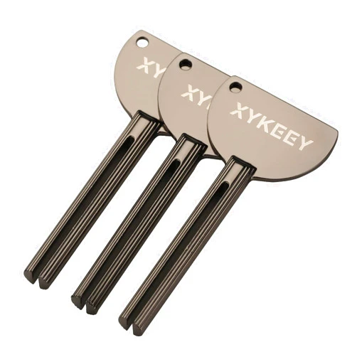 XYKEEY Tube Key Tooth Paste Squeezer – Set of 3 Manual Toothpaste Squeezer, XYKEEY Toothpaste Tube Squeezers (Black)