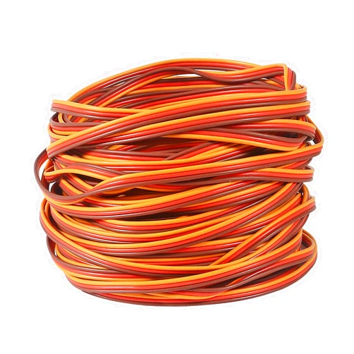 ACEIRMC 50 feet 22AWG Servo Extension Cable Wire Extended Wiring 60 Cores Cord Lead for RC Helicopter Drone Cars DIY Accessories